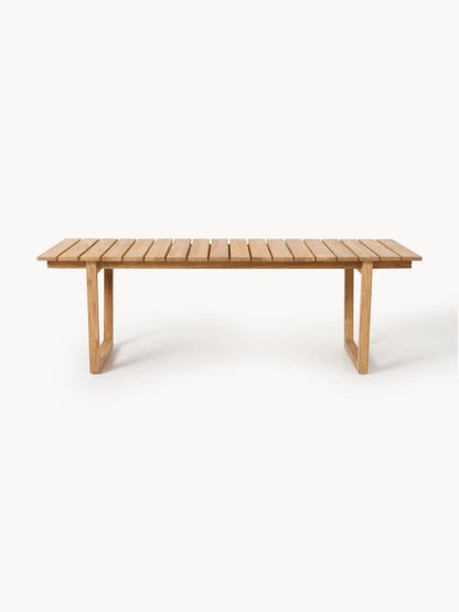 Lux Eiko Teak Wood Table for the Garden, 229 x 100 cm
