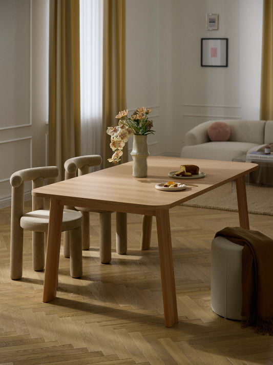 Lux Ember Extending Dining Table, Available in Various Sizes