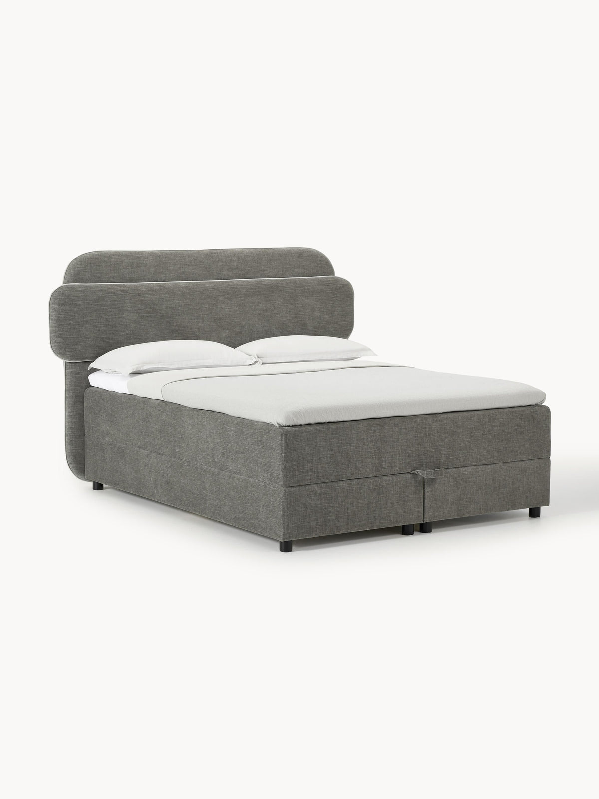 Lux Enrica Bed (Box Spring) with Storage