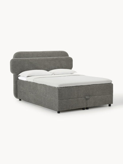 Lux Enrica Bed (Box Spring) with Storage