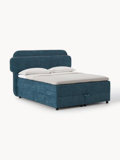 Lux Enrica Bed (Box Spring) with Storage