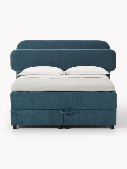 Lux Enrica Bed (Box Spring) with Storage