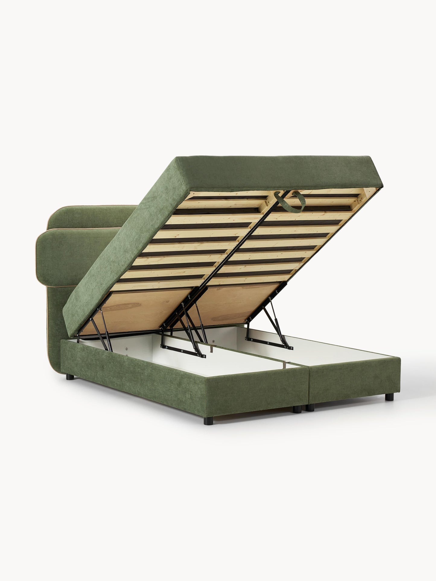 Lux Enrica Bed (Box Spring) with Storage
