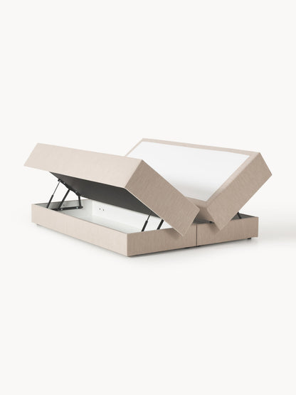 Lux Enya Bed (Box Spring) with Storage