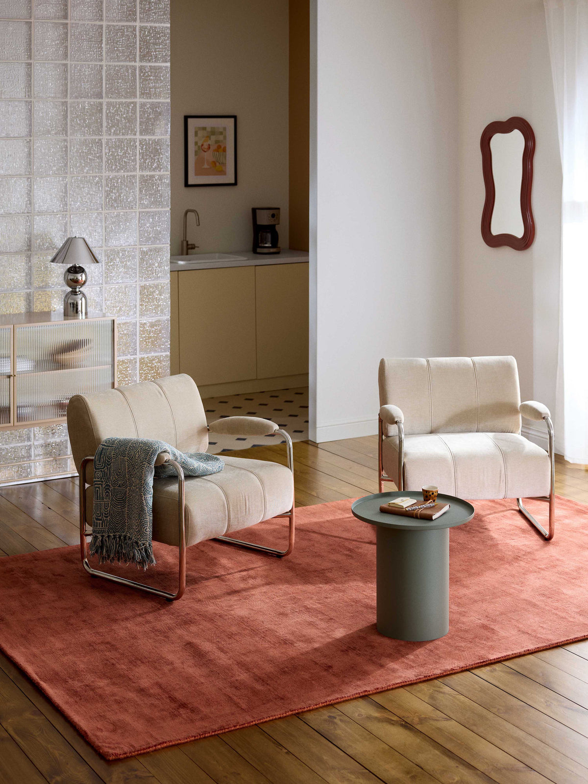 Lux Jane Hand-Woven Rug, Viscose