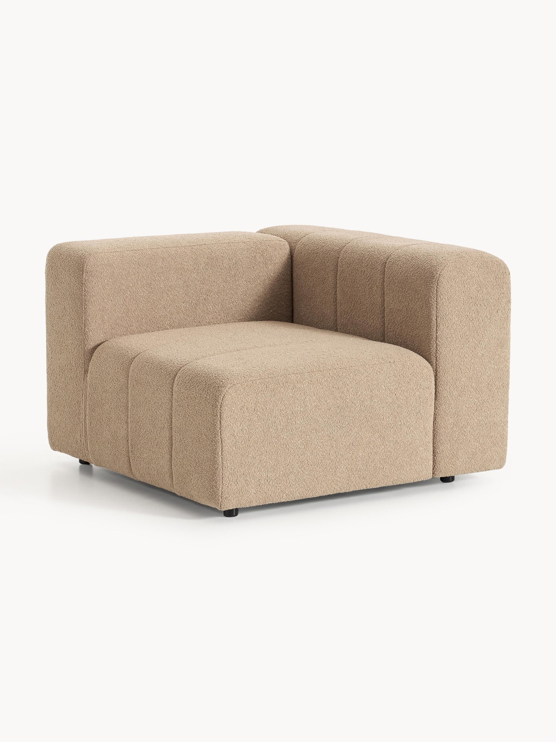Lux Lena Bouclé Corner Unit