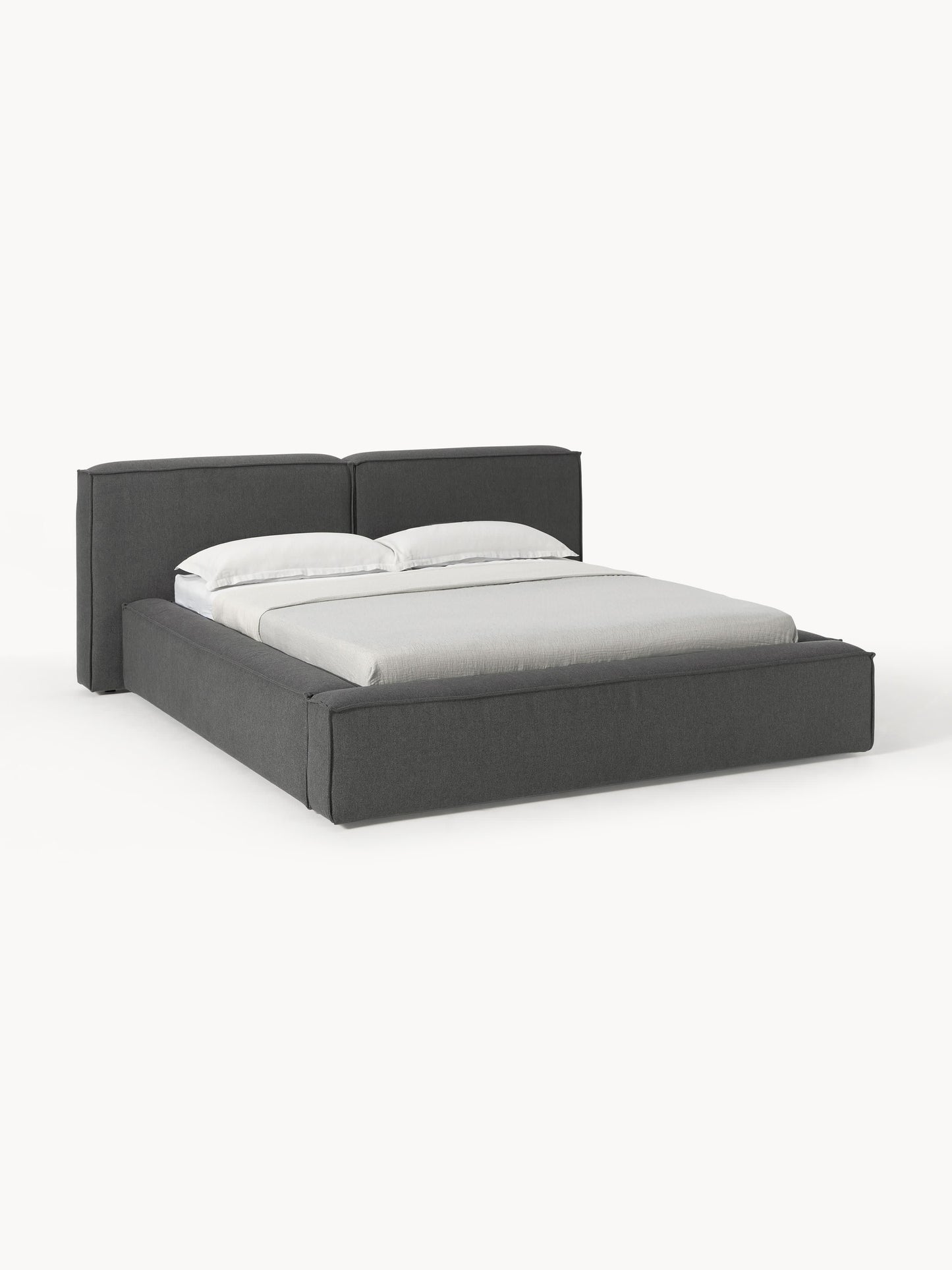 Lux Lennon Bed with Upholstered Frame
