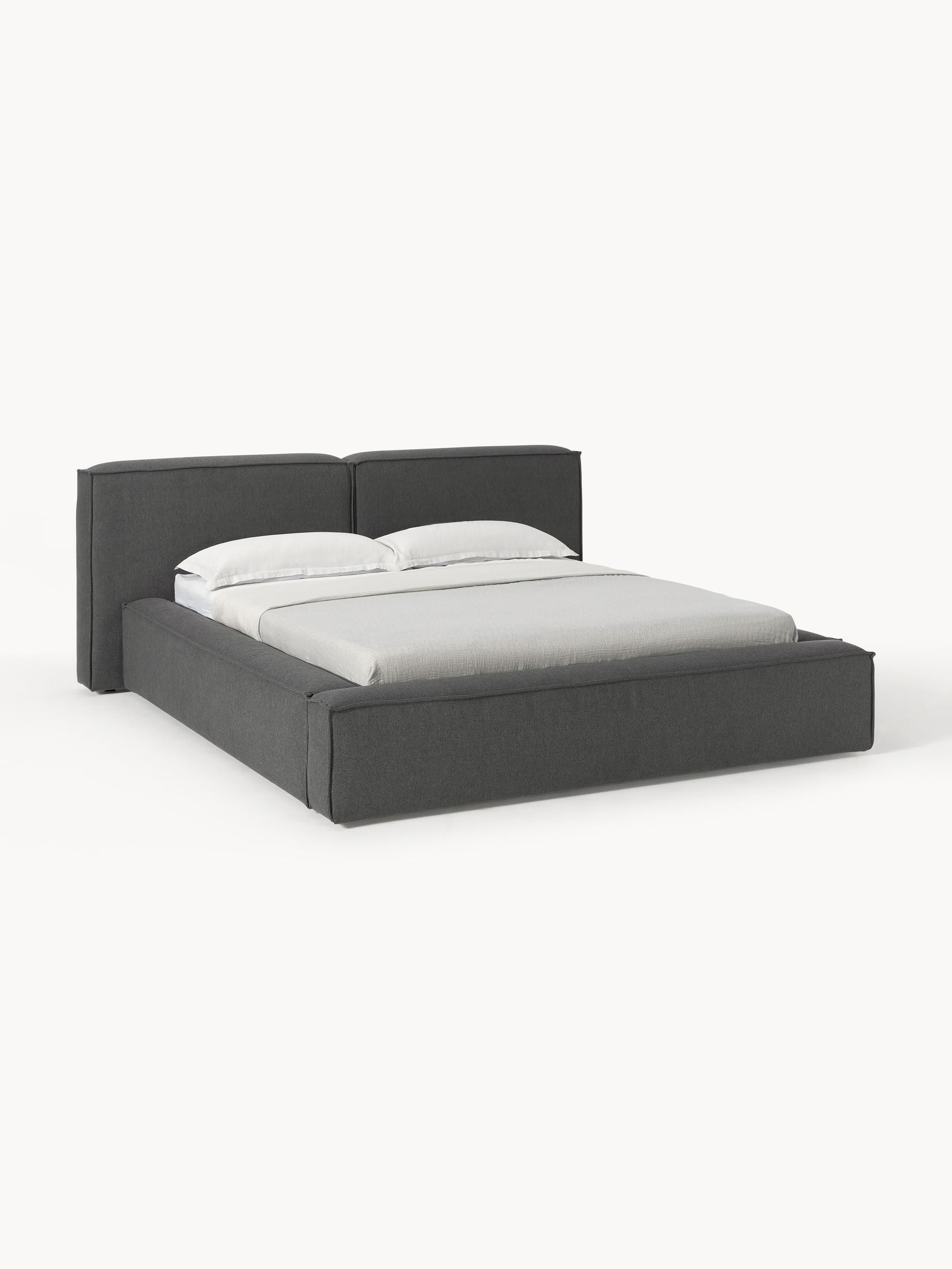 Lux Lennon Bed with Upholstered Frame