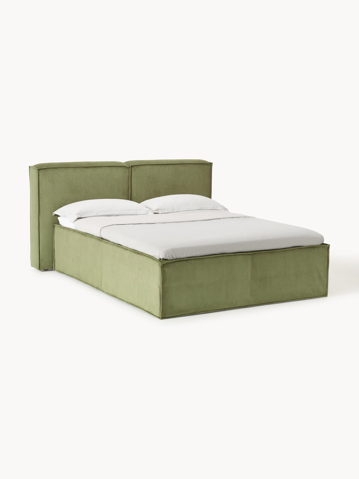 Lux Lennon Corduroy Bed (Box Spring)
