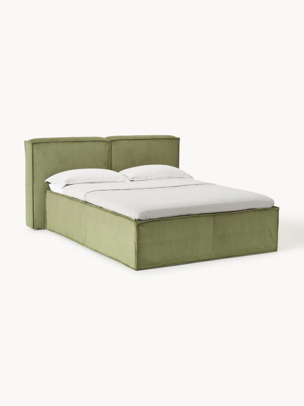 Lux Lennon Corduroy Bed (Box Spring)