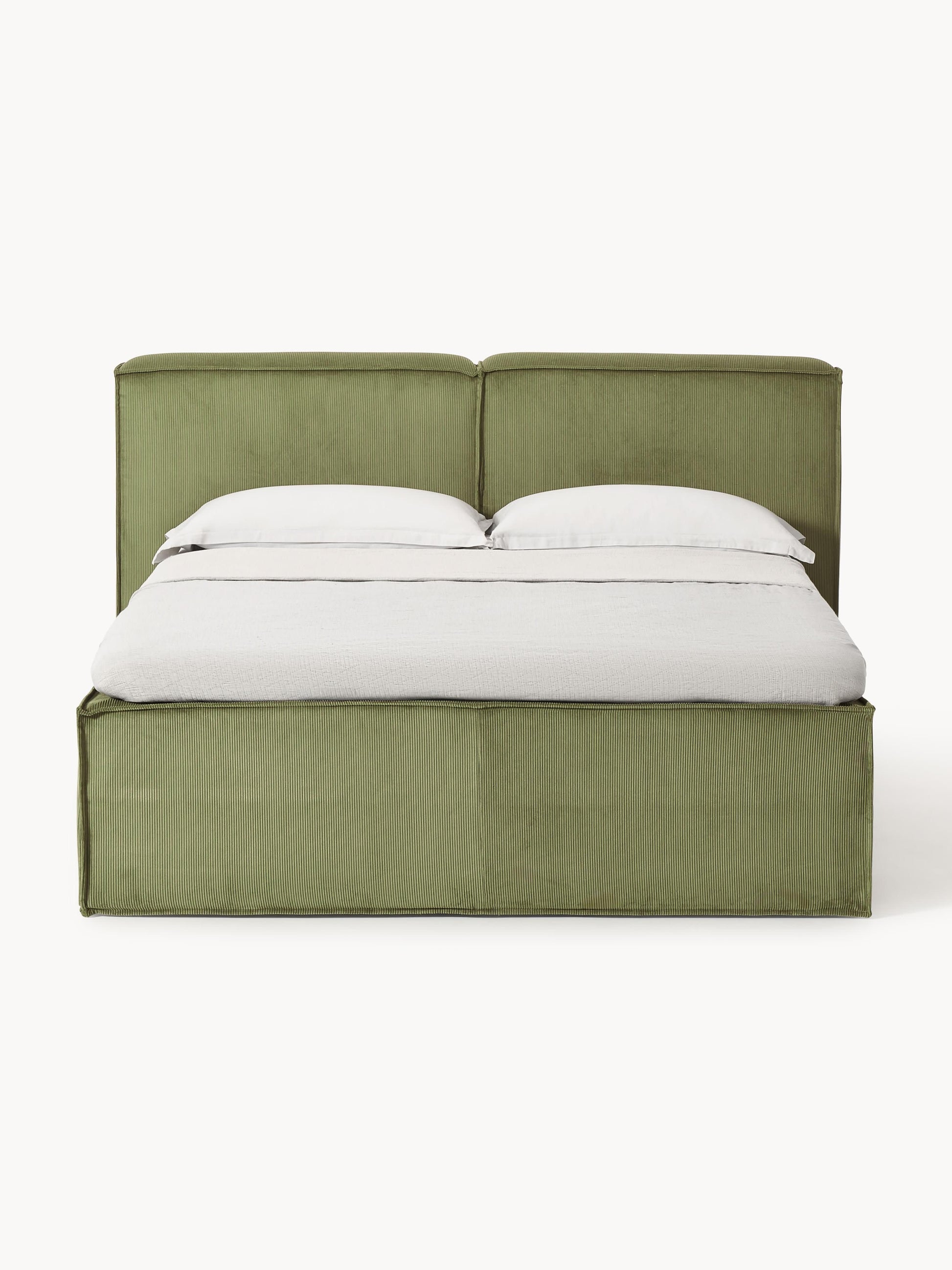 Lux Lennon Corduroy Bed (Box Spring)
