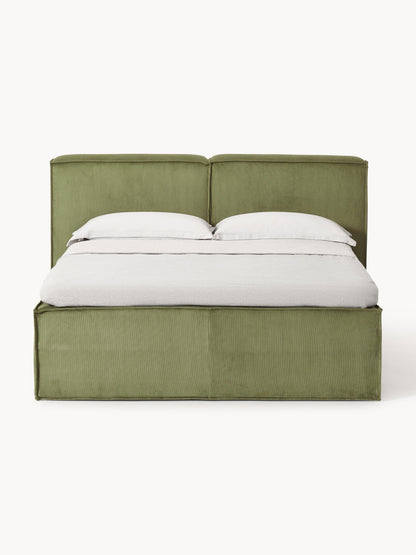Lux Lennon Corduroy Bed (Box Spring)