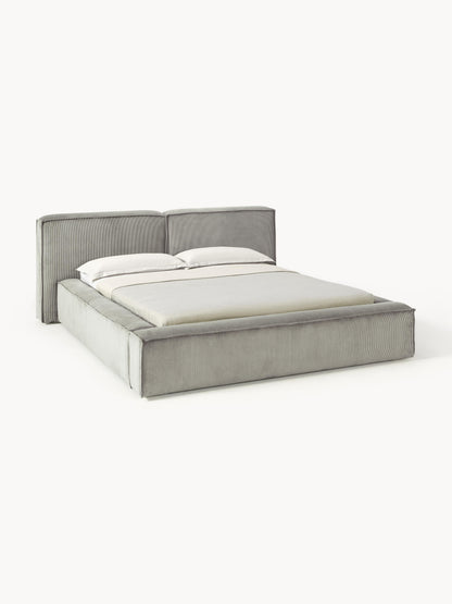 Lux Lennon Corduroy Bed, Upholstered