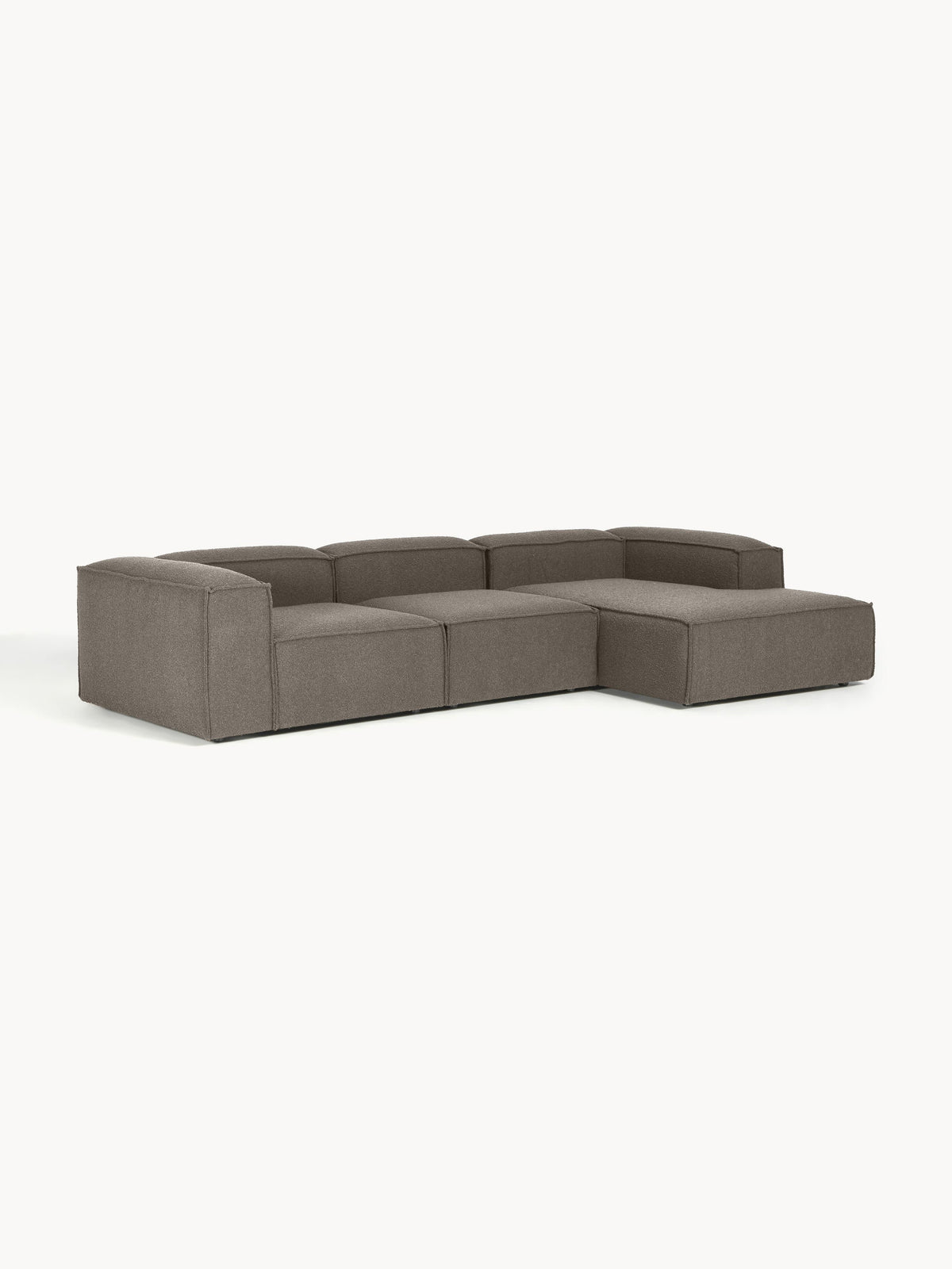 Lux Lennon Modular Bouclé Corner Couch (4-Seater)
