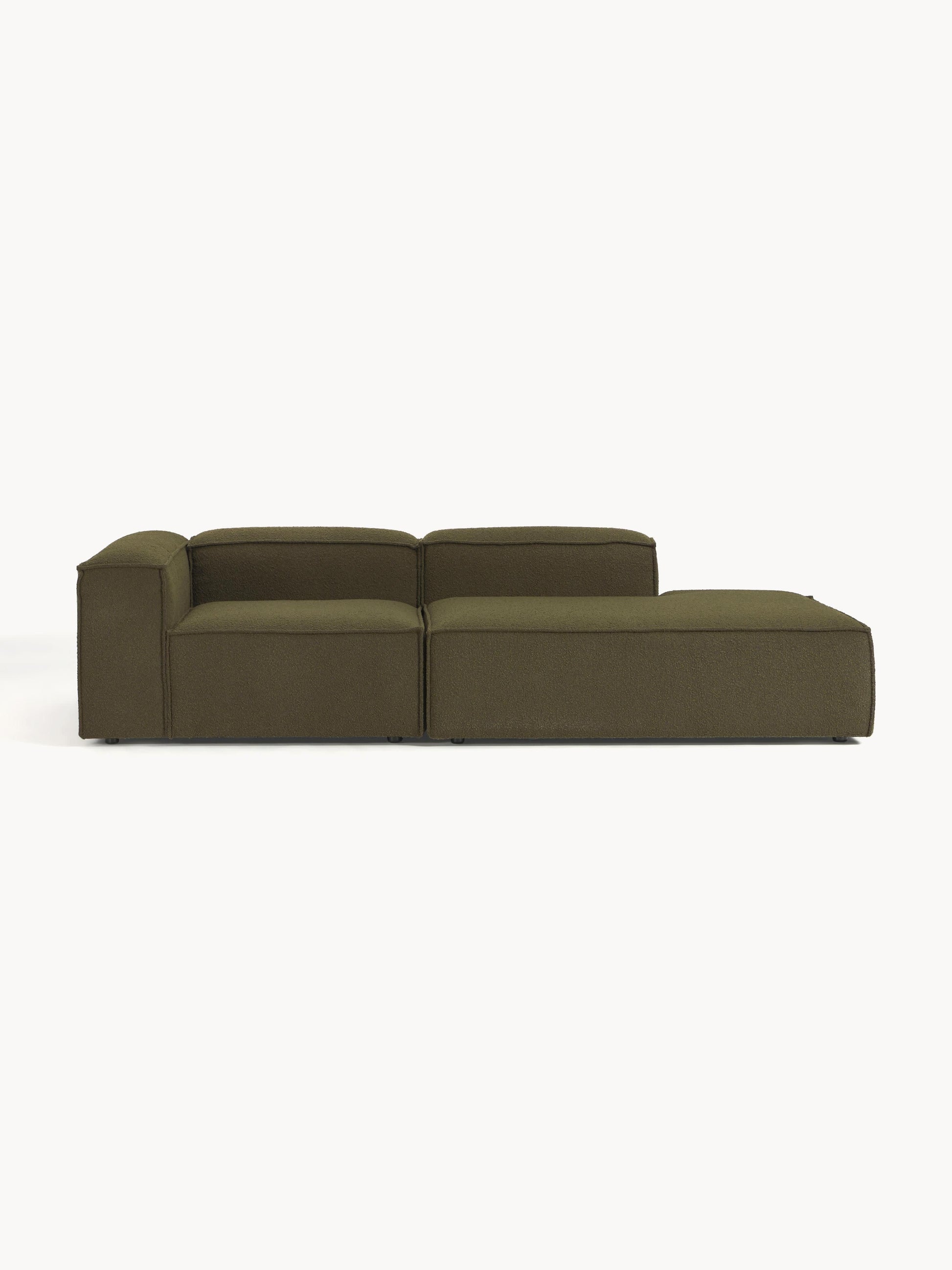 Lux Lennon Modular Bouclé Footstool