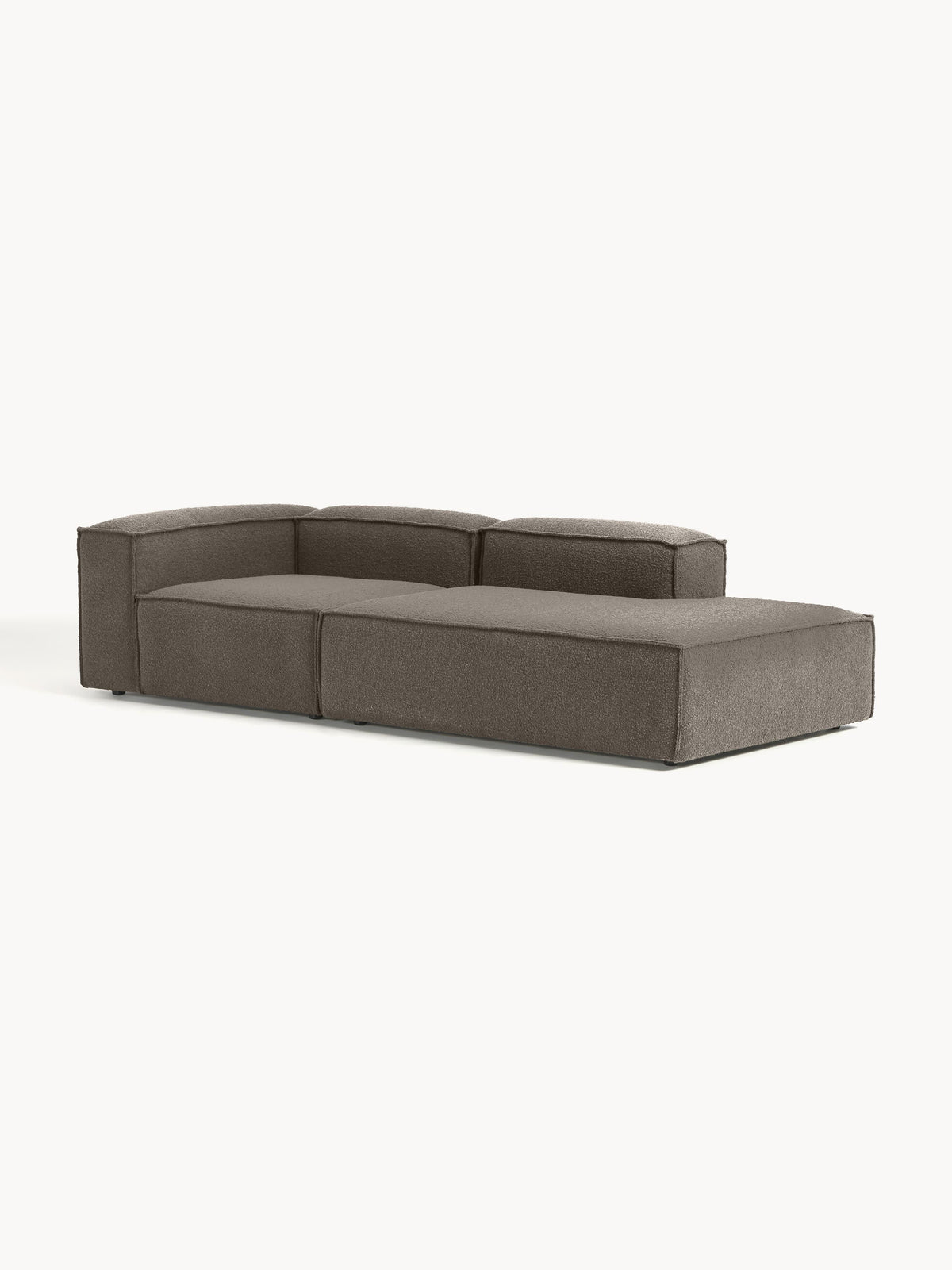 Lux Lennon Modular Bouclé Footstool
