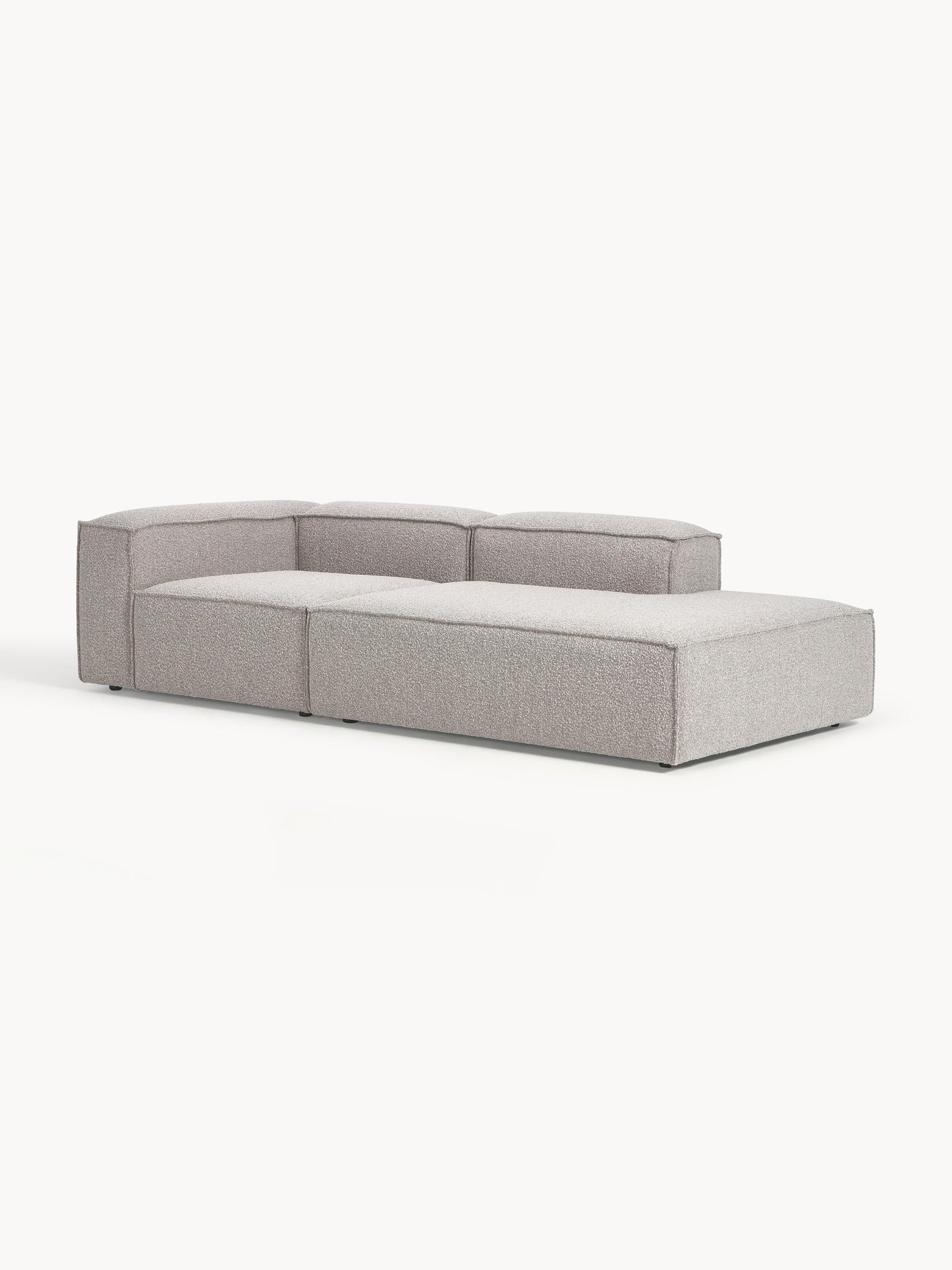 Lux Lennon Modular Bouclé Footstool