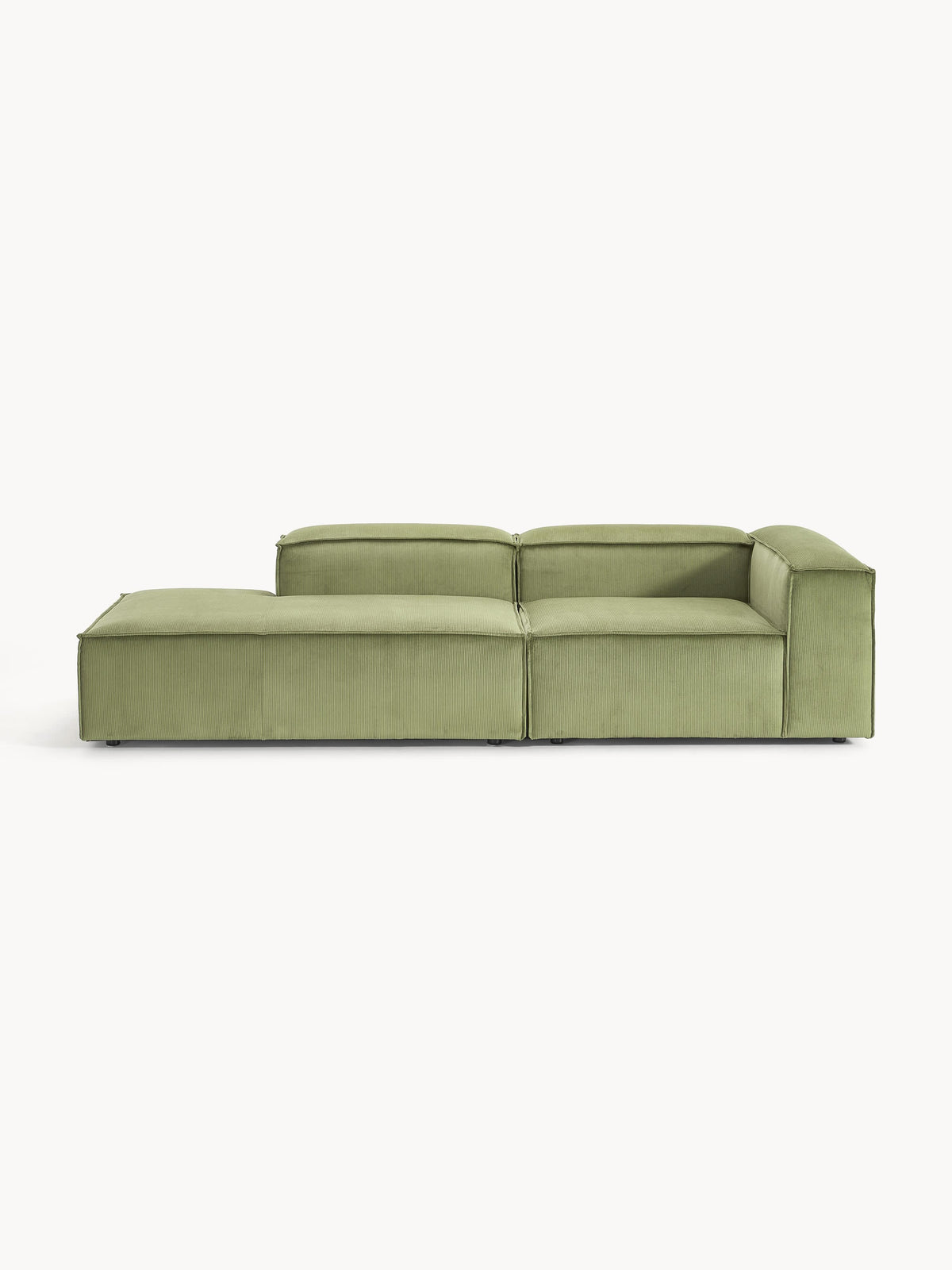 Lux Lennon Modular Corduroy Footstool