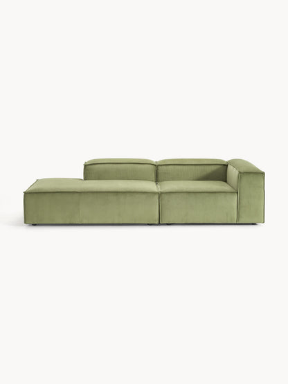 Lux Lennon Modular Corduroy Footstool