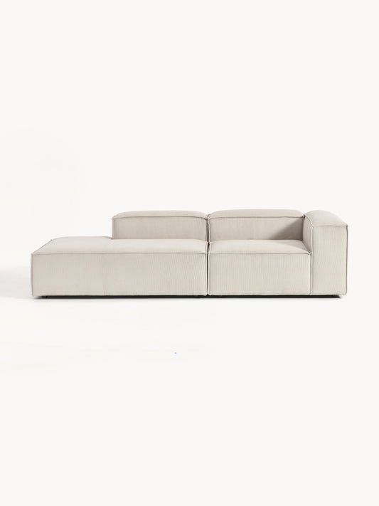 Lux Lennon Modular Corduroy Footstool