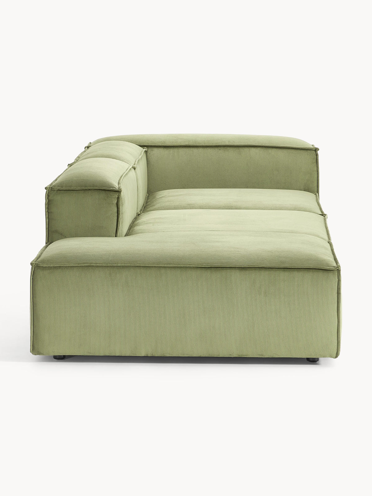 Lux Lennon Modular Corduroy Footstool