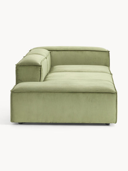 Lux Lennon Modular Corduroy Footstool