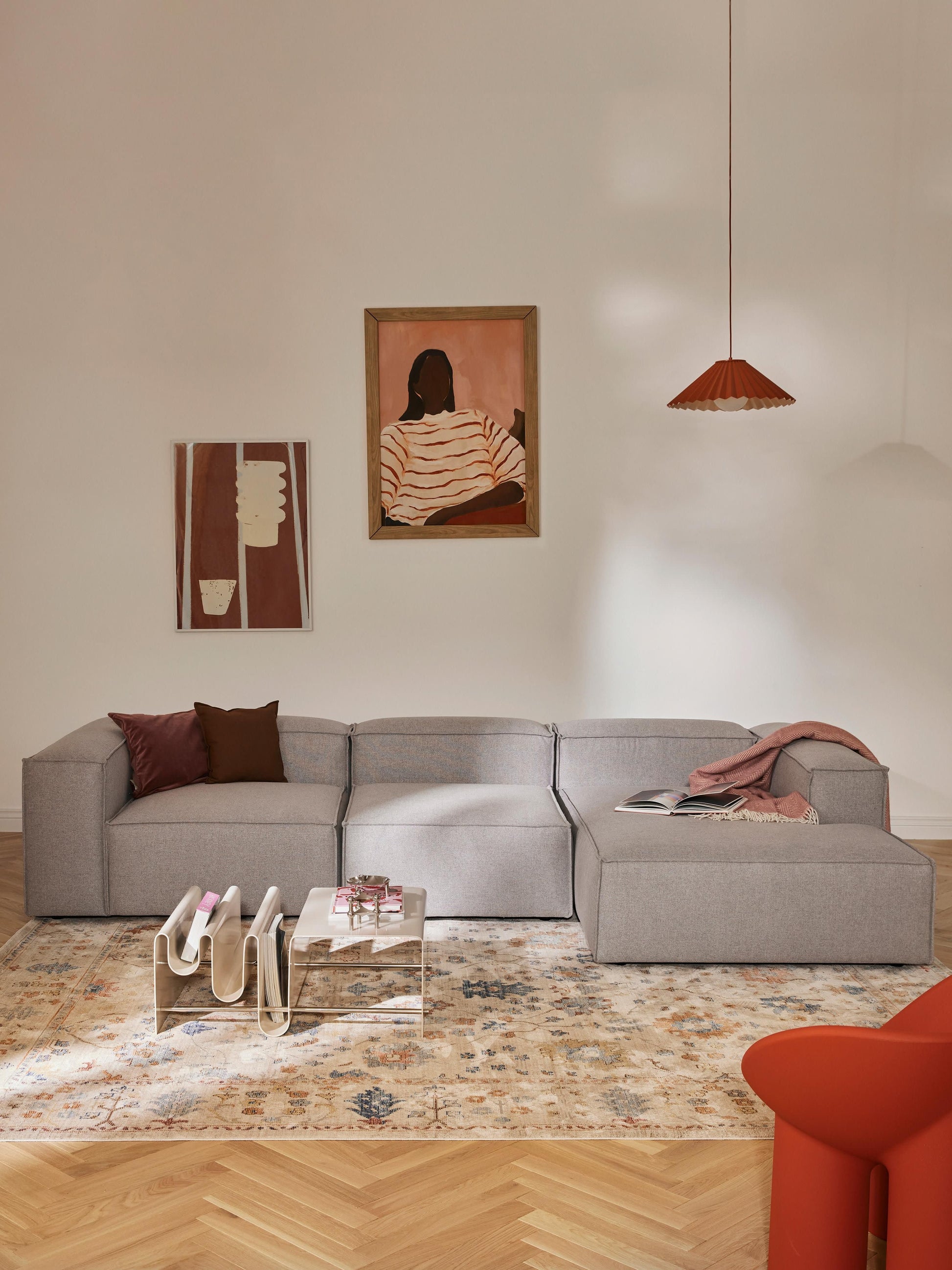 Lux Lennon Modular Corner Couch (4-Seater)