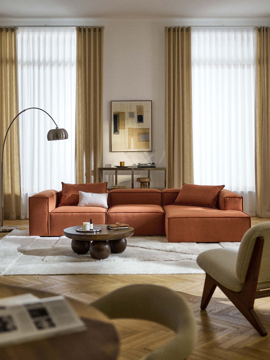 Lux Lennon Modular Corner Couch (4-Seater)