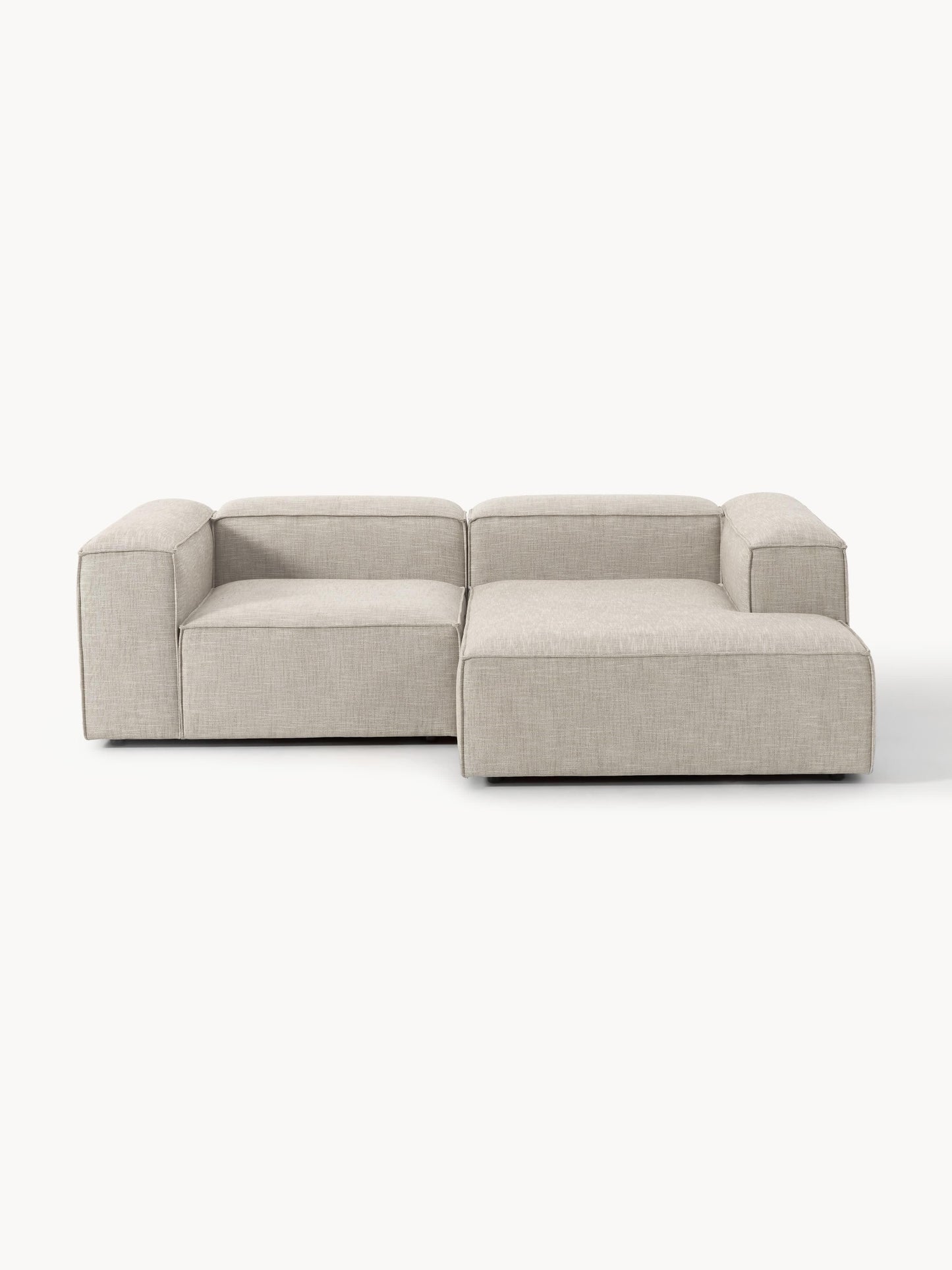 Lux Lennon Modular Corner Couch in Linen Blend (2-Seater)