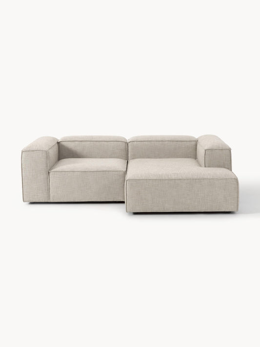 Lux Lennon Modular Corner Couch in Linen Blend (2-Seater)