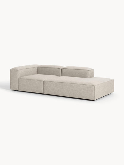 Lux Lennon Modular Linen Blend Footstool