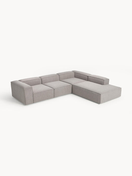 Lux Lennon Modular XL Bouclé Corner Couch (4-Seater)