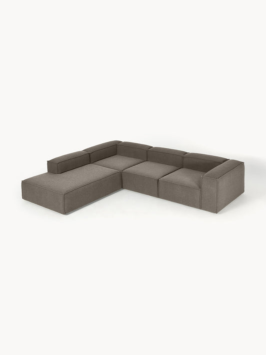 Lux Lennon Modular XL Bouclé Corner Couch (4-Seater)