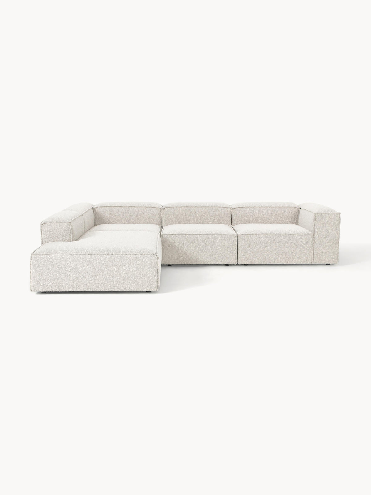 Lux Lennon Modular XL Bouclé Corner Couch (4-Seater)