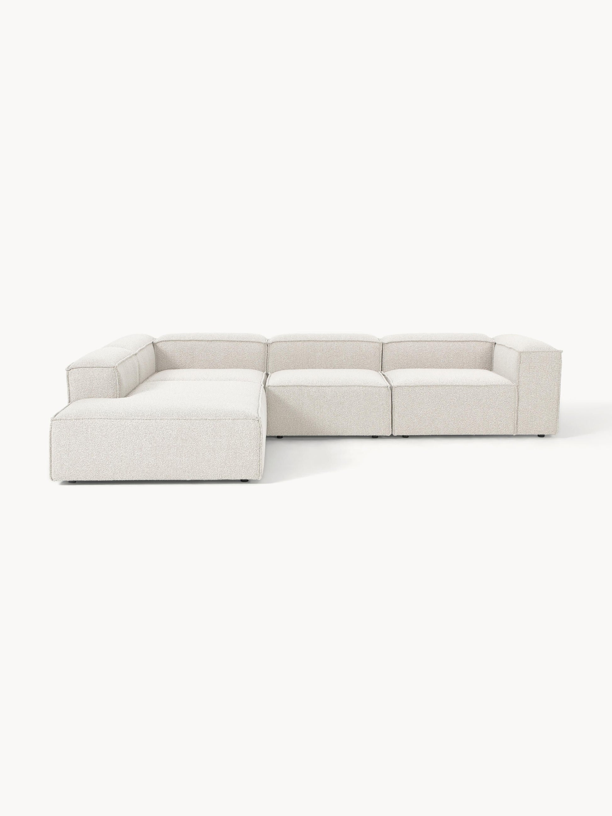Lux Lennon Modular XL Bouclé Corner Couch (4-Seater)