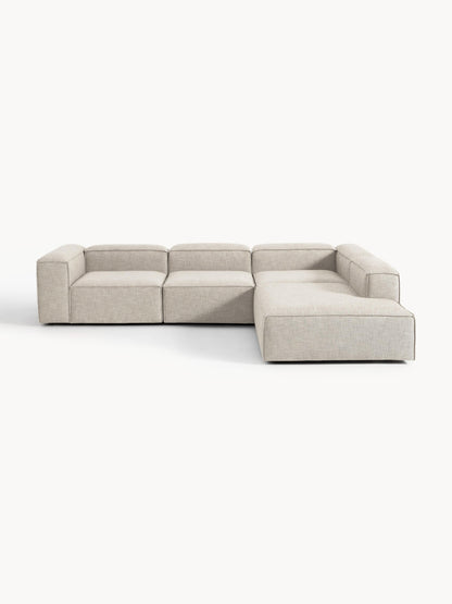 Lux Lennon Modular XL Corner Couch (4-Seater) in Linen Blend