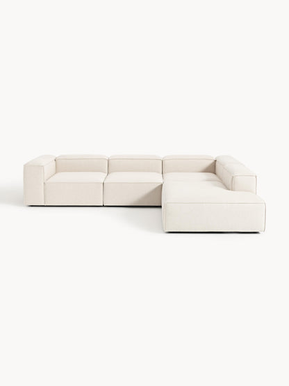 Lux Lennon Modular XL Corner Couch (4-Seater) in Linen Blend