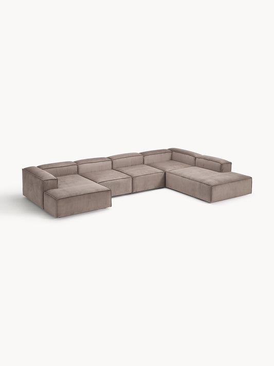 Lux Lennon Modular XL Couch in Corduroy