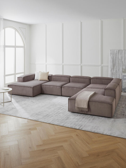 Lux Lennon Modular XL Couch in Corduroy