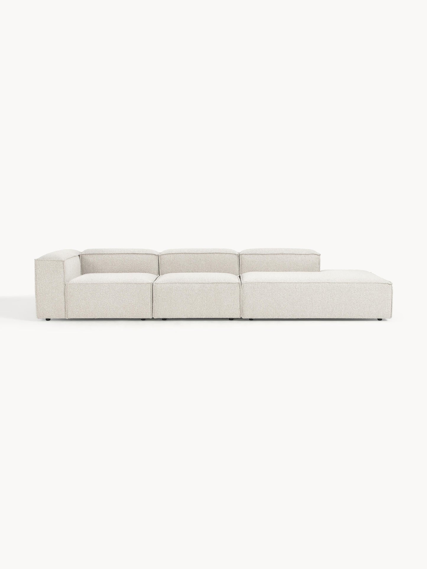 Lux Lennon Modular XL Footstool in Bouclé