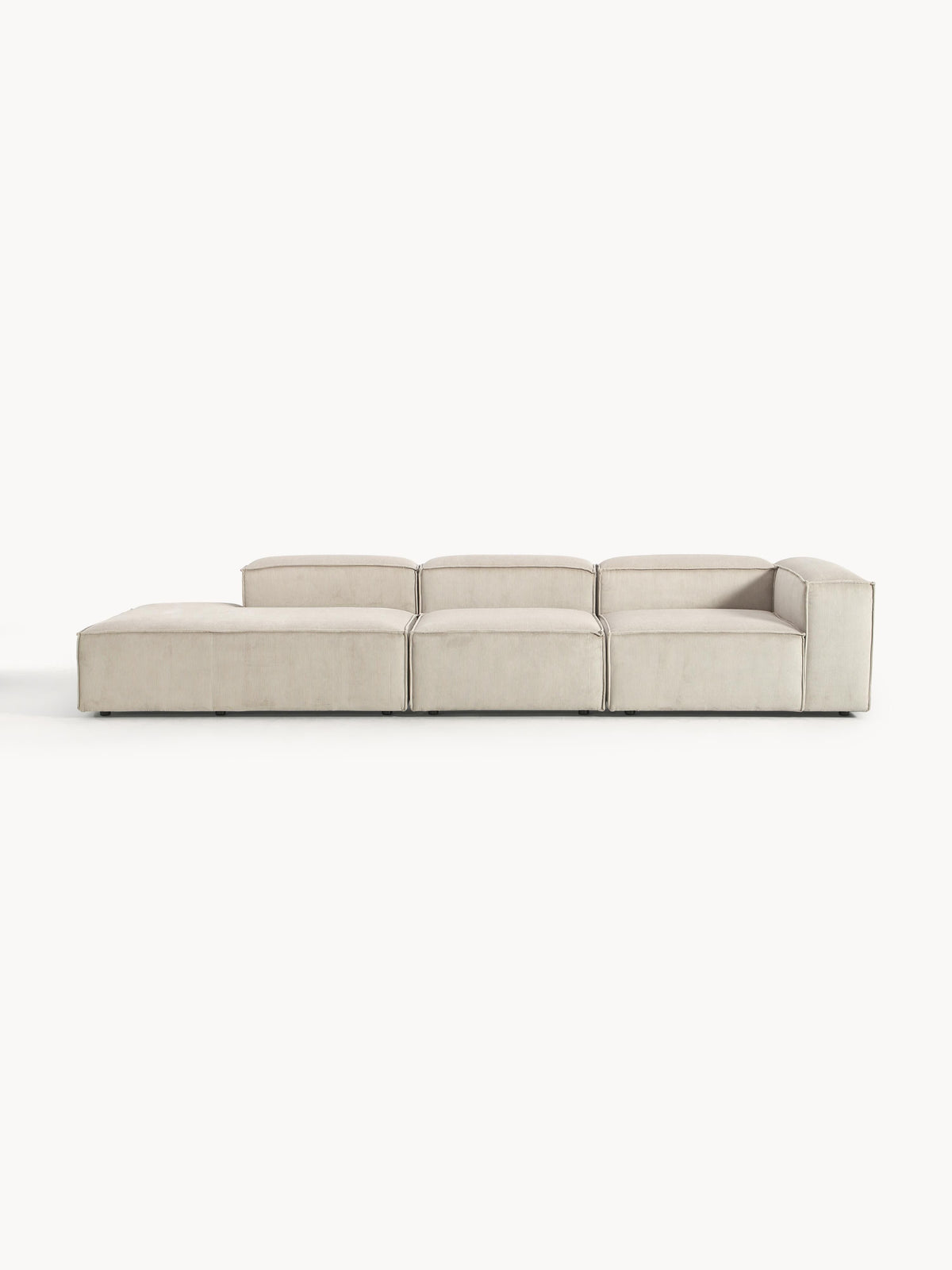 Lux Lennon Modular XL Footstool in Corduroy