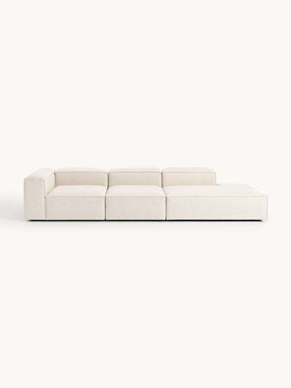 Lux Lennon Modular XL Linen Blend Footstool