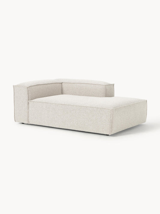 Lux Lennon Ottoman Corner Unit in Bouclé