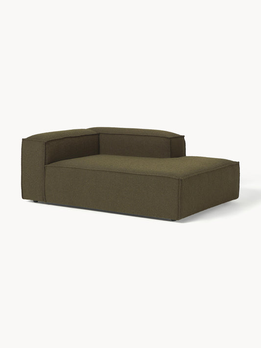Lux Lennon Ottoman Corner Unit in Bouclé