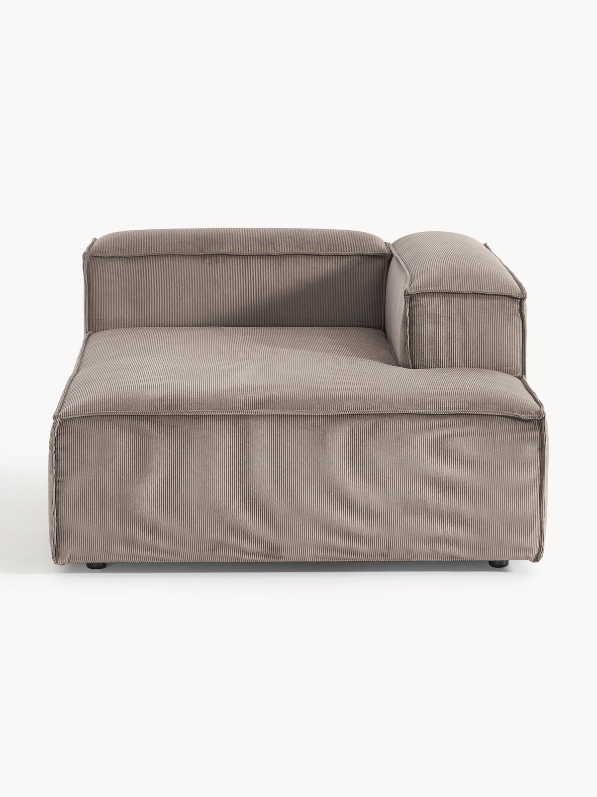 Lux Lennon Ottoman Corner Unit in Corduroy