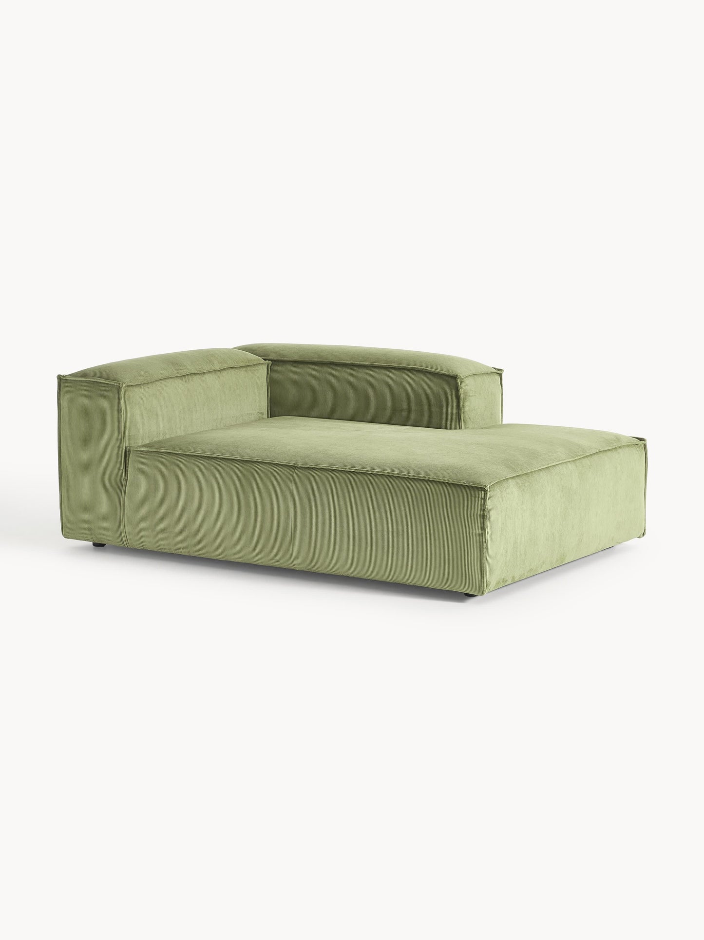 Lux Lennon Ottoman Corner Unit in Corduroy