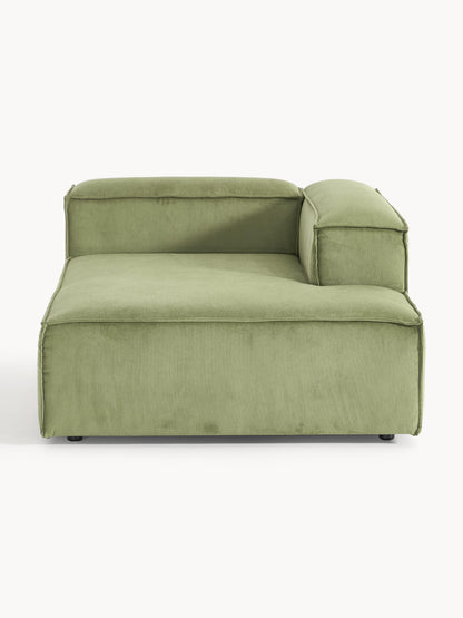 Lux Lennon Ottoman Corner Unit in Corduroy