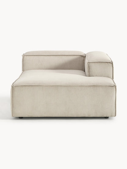 Lux Lennon Ottoman Corner Unit in Corduroy