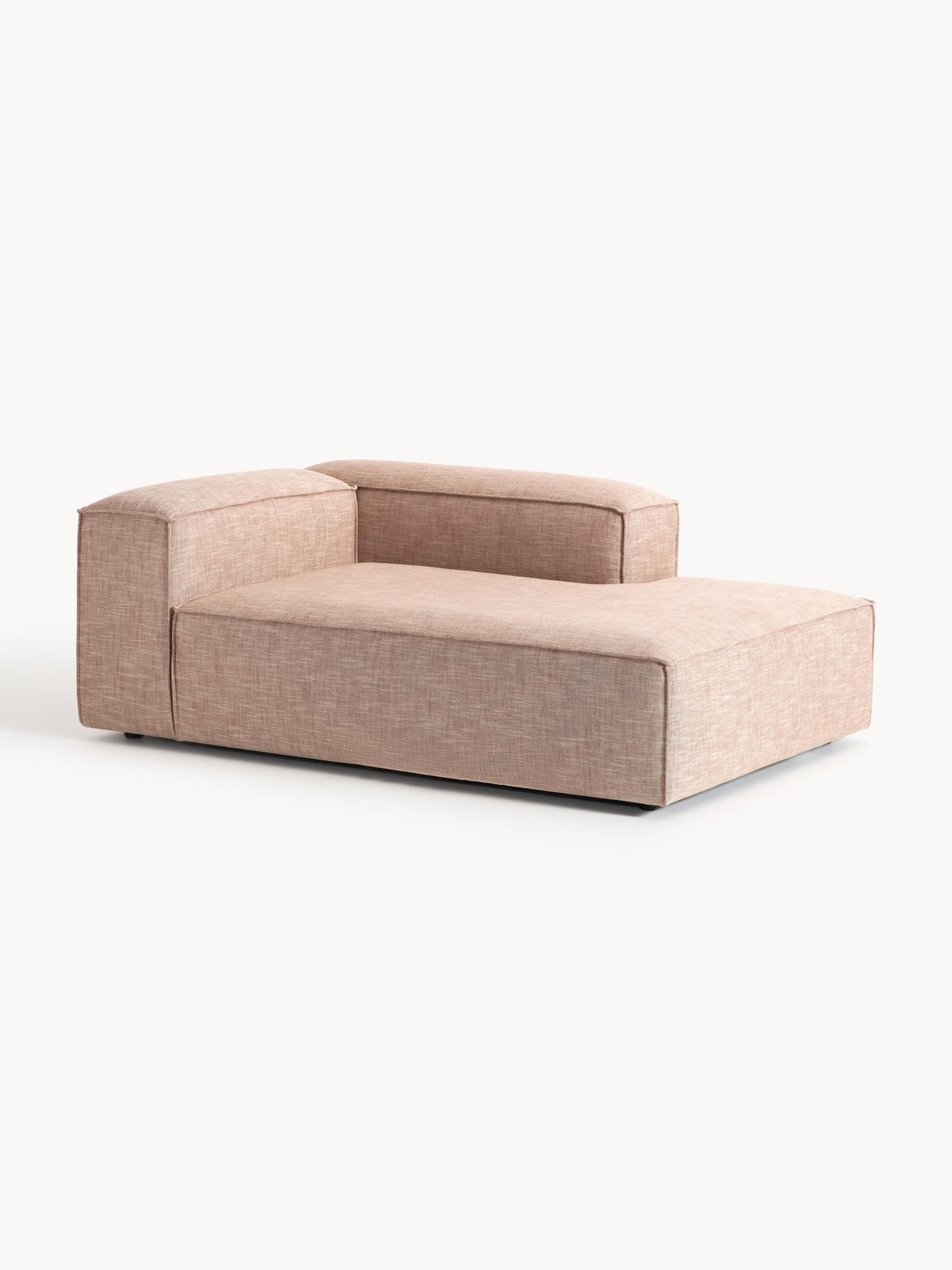 Lux Lennon Ottoman Corner Unit in Linen Blend