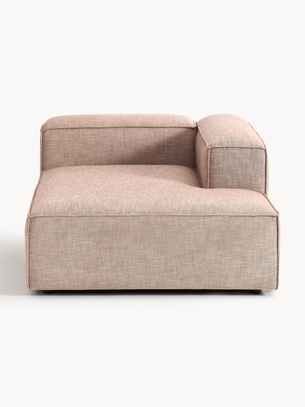 Lux Lennon Ottoman Corner Unit in Linen Blend
